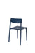 Eetkamerstoel Clive Donker Plastic Blauw 47x48 cm-Fauteuils-Creating Home