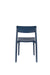 Eetkamerstoel Clive Donker Plastic Blauw 47x48 cm-Fauteuils-Creating Home