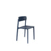 Eetkamerstoel Clive Donker Plastic Blauw 47x48 cm-Fauteuils-Creating Home