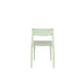 Eetkamerstoel Clive Light Plastic Groen 47x48 cm-Eetkamerstoelen-Creating Home