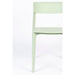Eetkamerstoel Clive Light Plastic Groen 47x48 cm-Eetkamerstoelen-Creating Home