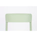 Eetkamerstoel Clive Light Plastic Groen 47x48 cm-Eetkamerstoelen-Creating Home