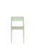 Eetkamerstoel Clive Light Plastic Groen 47x48 cm-Eetkamerstoelen-Creating Home