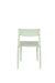 Eetkamerstoel Clive Light Plastic Groen 47x48 cm-Eetkamerstoelen-Creating Home