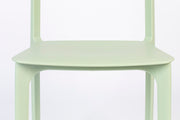 Eetkamerstoel Clive Light Plastic Groen 47x48 cm-Eetkamerstoelen-Creating Home