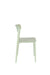Eetkamerstoel Clive Light Plastic Groen 47x48 cm-Fauteuils-Creating Home