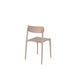 Eetkamerstoel Clive Plastic Bruin 47x48 cm-Eetkamerstoelen-Creating Home