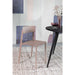 Eetkamerstoel Clive Plastic Bruin 47x48 cm-Eetkamerstoelen-Creating Home
