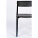 Eetkamerstoel Clive Plastic Zwart 47x48 cm-Eetkamerstoelen-Creating Home
