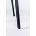 Eetkamerstoel Clive Plastic Zwart 47x48 cm