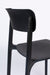 Eetkamerstoel Clive Plastic Zwart 47x48 cm-Fauteuils-Creating Home