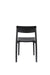 Eetkamerstoel Clive Plastic Zwart 47x48 cm-Fauteuils-Creating Home