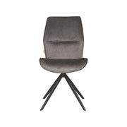 Eetkamerstoel Comfy Antraciet Cosmo 48x64x91 cm-Eetkamerstoelen-LABEL51