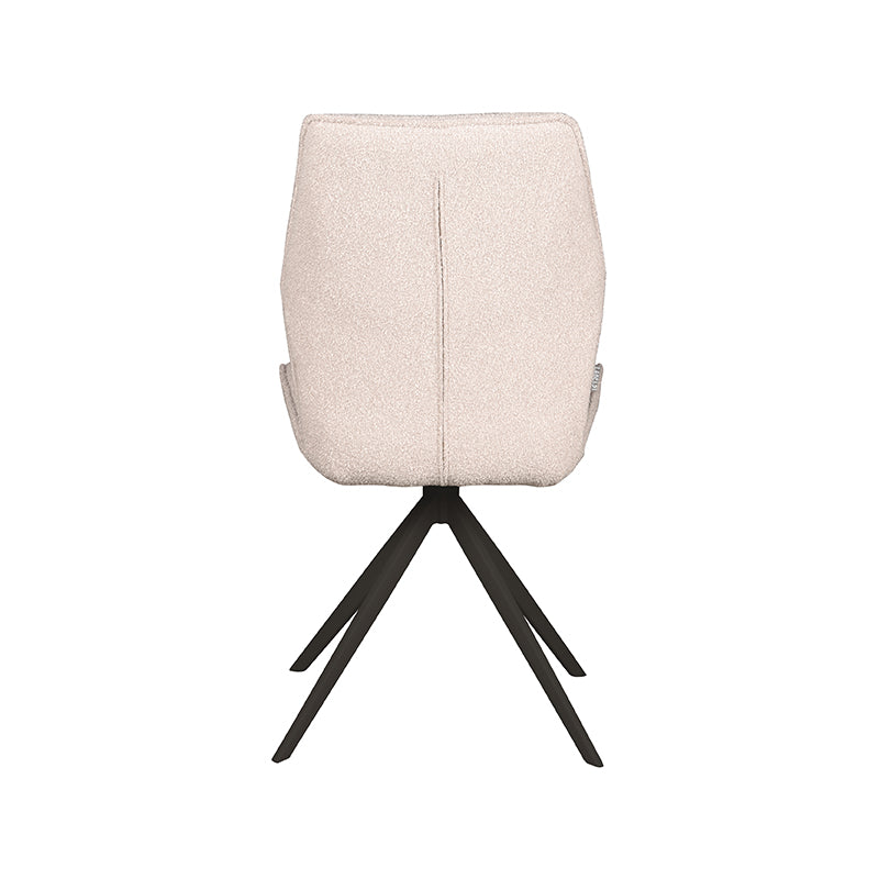Eetkamerstoel Comfy Naturel Boucle 48x64x91 cm-Eetkamerstoelen-LABEL51