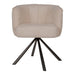 Eetkamerstoel Como Polyester Crème-Eetkamerstoelen-PTMD
