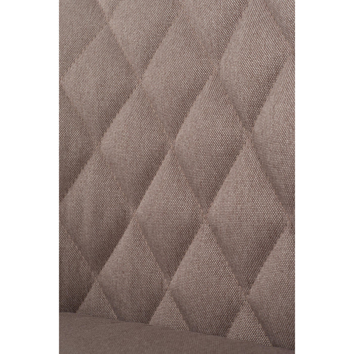 Eetkamerstoel Conway Stof Beige 56x48 cm-Eetkamerstoelen-Creating Home