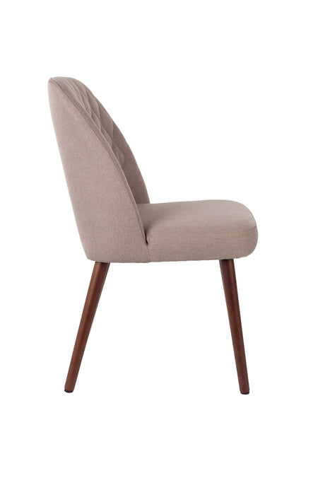 Eetkamerstoel Conway Stof Beige 56x48 cm-Fauteuils-Creating Home