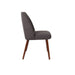 Eetkamerstoel Conway Stof Donkergrijs 56x48 cm-Eetkamerstoelen-Creating Home
