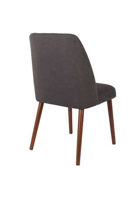 Eetkamerstoel Conway Stof Donkergrijs 56x48 cm-Eetkamerstoelen-Creating Home
