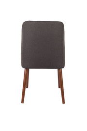 Eetkamerstoel Conway Stof Donkergrijs 56x48 cm-Eetkamerstoelen-Creating Home