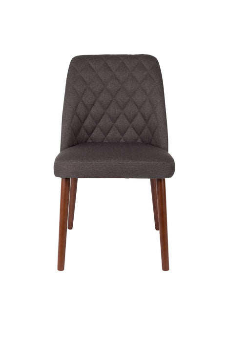 Eetkamerstoel Conway Stof Donkergrijs 56x48 cm-Fauteuils-Creating Home