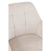 Eetkamerstoel Crème Ijzer 56 cm-Eetkamerstoelen-J-Line