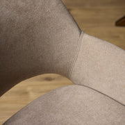 Eetkamerstoel Daisy Beige 61x60x82 cm-Eetkamerstoelen-Starfurn