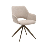 Eetkamerstoel Daisy Beige 61x60x82 cm-Eetkamerstoelen-Starfurn