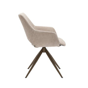 Eetkamerstoel Daisy Beige 61x60x82 cm-Eetkamerstoelen-Starfurn