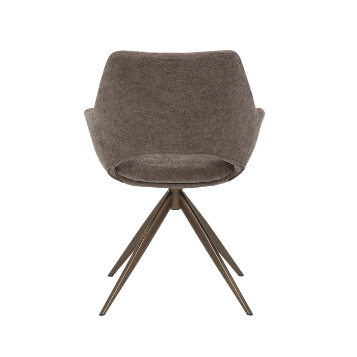 Eetkamerstoel Daisy | Brown-Eetkamerstoelen-Creating Home