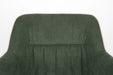 Eetkamerstoel Daley Beige/green Polyester Groen 63x62.5 cm