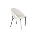 Eetkamerstoel Dando Off Polyester Wit 48x64 cm-Eetkamerstoelen-Creating Home
