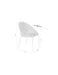 Eetkamerstoel Dando Off Polyester Wit 48x64 cm-Fauteuils-Creating Home