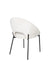 Eetkamerstoel Dando Off Polyester Wit 48x64 cm-Fauteuils-Creating Home