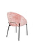 Eetkamerstoel Dando Old Polyester Roze 48x64 cm