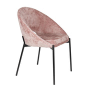 Eetkamerstoel Dando Old Polyester Roze 48x64 cm-Eetkamerstoelen-Creating Home
