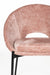Eetkamerstoel Dando Old Polyester Roze 48x64 cm-Fauteuils-Creating Home