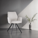 Eetkamerstoel Diana Beige Draaibaar 57 cm-Eetkamerstoelen-Livingfurn