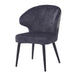 Eetkamerstoel Donna Antraciet 57 cm-Eetkamerstoelen-Livingfurn
