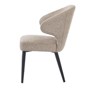 Eetkamerstoel Donna Beige 57 cm-Eetkamerstoelen-Livingfurn