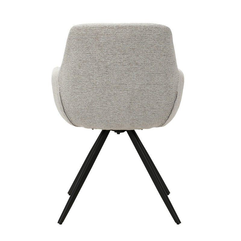 Eetkamerstoel Doreen Sneak Naturel Draaibaar 65 cm 65x61x83 cm-Eetkamerstoelen-Livingfurn