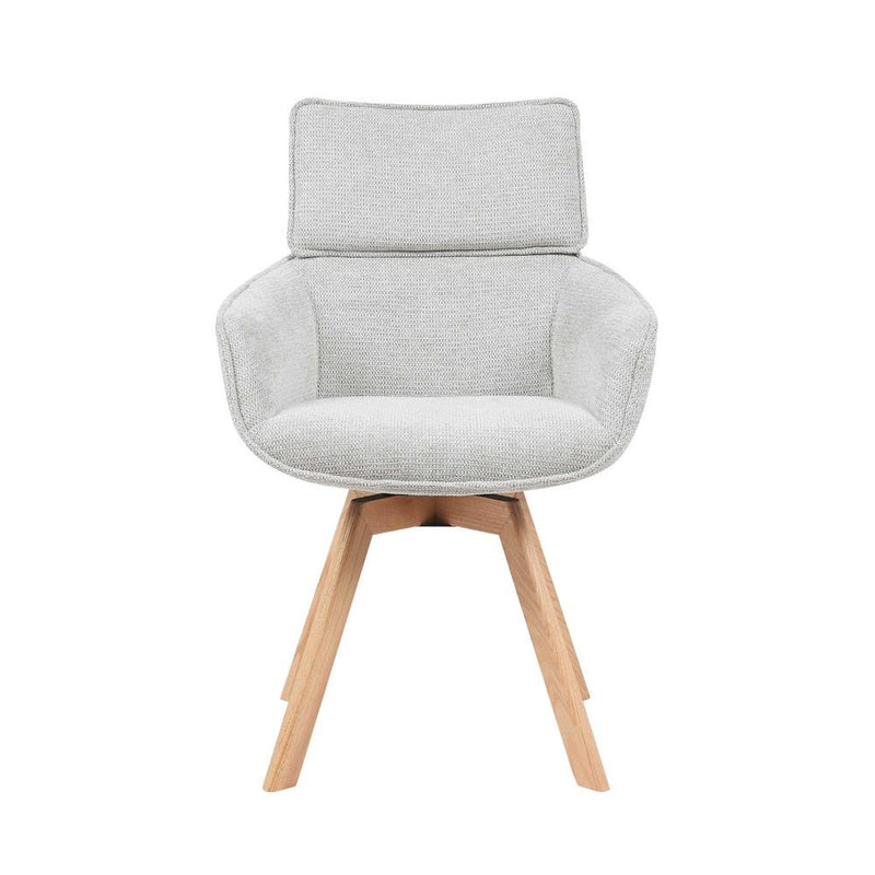 Eetkamerstoel Eetkamerstoe Jona Taupe 59x64.5x91 cm-Eetkamerstoelen-Starfurn