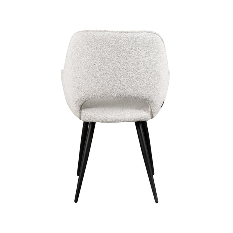 Eetkamerstoel Fer Champagne Boucle 58x57x87 cm-Eetkamerstoelen-LABEL51