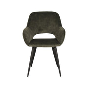 Eetkamerstoel Fer Hunter Velours 58x57x87 cm-Eetkamerstoelen-LABEL51