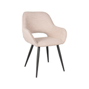 Eetkamerstoel Fer Naturel Boucle 58x57x87 cm-Eetkamerstoelen-LABEL51