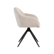 Eetkamerstoel Fiby Naturel Elite Draaibaar 60x62x80 cm-Eetkamerstoelen-LABEL51