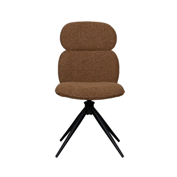 LABEL51 Eetkamerstoel Finn Coral Royal Boucle 49x62x91 cm
