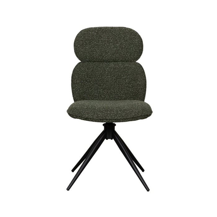 LABEL51 Eetkamerstoel Finn Forest Royal Boucle 49x62x91 cm