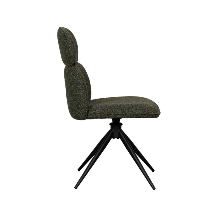 LABEL51 Eetkamerstoel Finn Forest Royal Boucle 49x62x91 cm