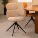 Eetkamerstoel Finn Mushroom Royal Boucle Draaibaar 49x62x91 cm-Eetkamerstoelen-LABEL51